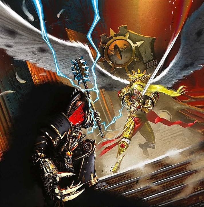 'The End and the Death'
Art by Neil Roberts

#WarhammerCommunity #wh30k #warhammer30k #horusheresy #warhammer30000 #bloodangels #sanguinius #warhammerArt