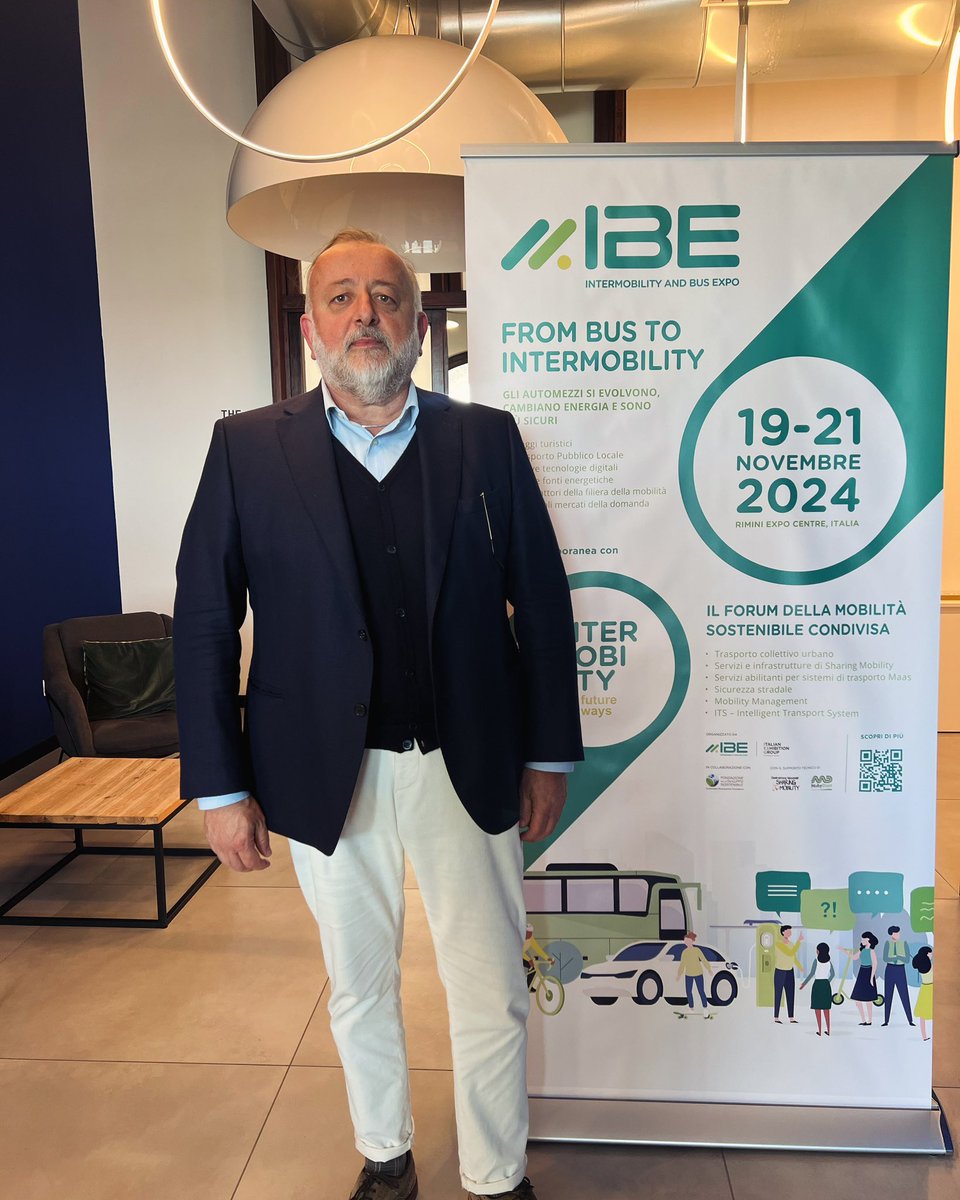 🌎Turismo: Enrico Ceccarelli (AN.BTI - Confcommercio), “Grazie ad IBE Intermobility and Bus Expo per il supporto, auspichiamo lo stesso dalle Istituzioni” Oggi l’Associazione ha preso parte all’evento di Presentazione di IBE 2024 > busturistici.com/2024/04/23/tur…