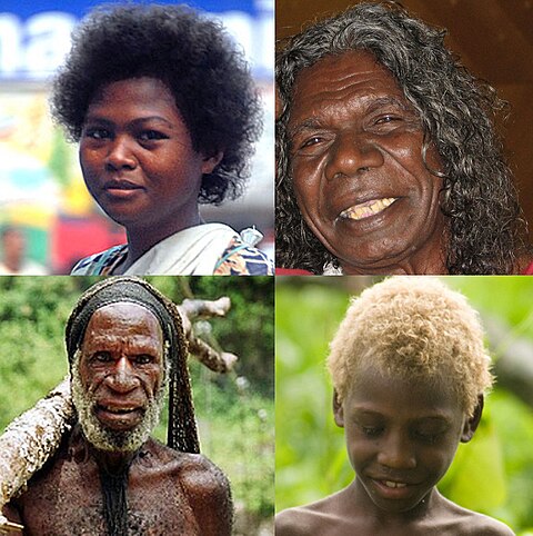 @PencilADD @2temptt @g0ldenarches @MulhollandL0ver @Aaliyahhhs 2 individuals do not represent the whole of Melanesia. Are they even Melanesian or Aboriginal Australian? Here, those are Melanesians. In the last pic, only the man at the right top corner isn't Black. There are even Fiji people, who're also Polynesians, who have our phenotype