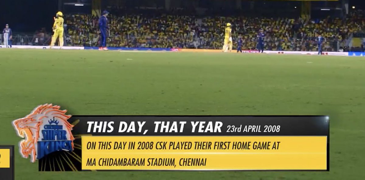 I was there in the stadium !! Had a glimpse of #Thalapathy @actorvijay & #Thala @msdhoni for the very first time in ma lyf ♥️ 16 Years Ago On The Same Day !! April 23,2008 ♥️ #CSKvLSG #IPL #IPL2024 @Jagadishbliss @CSKFansOfficial @ChennaiIPL #ThalapathyVijay