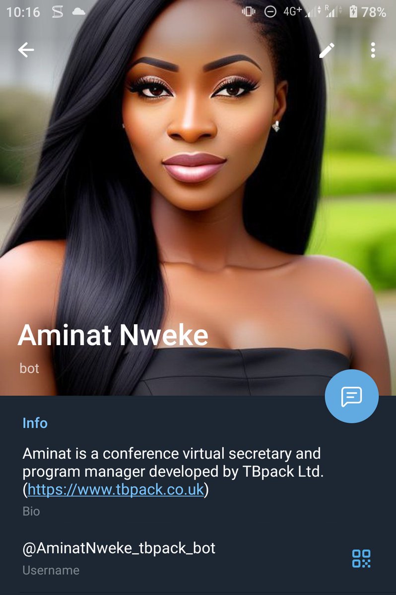 💥If you are not using #AI powered virtual secretaries at your #conference 👥, you are dragging behind

Try: t.me/AminatNweke_tb… 📲

repost if you like and follow for updates

#TBpack #Amihan #Telegram #VR #TeraExc #HorizonEU #MSCA #MSCAPF #OpenAI #AcademicChatter #eventprofs