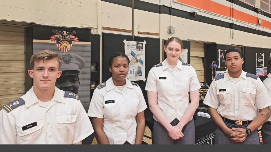 'Push myself and serve my country' Cadets from @WestPoint_USMA Intro their Areas of #STEMeducation at Tri-State Engineering Expo April 14, 2024 at @WPTigerPride More at beanengineer.org youtu.be/_jQP0XGmjGI?si… #CAMVETSMEDIA