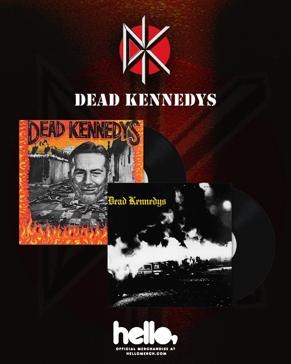 LP restock at @DeadKennedys official store! 👀 hellomerch.com/collections/de…