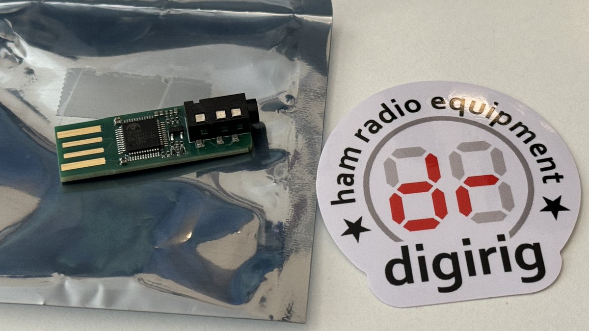 Time for some lite #digirig'ing in #Linux. #digital #hamradio