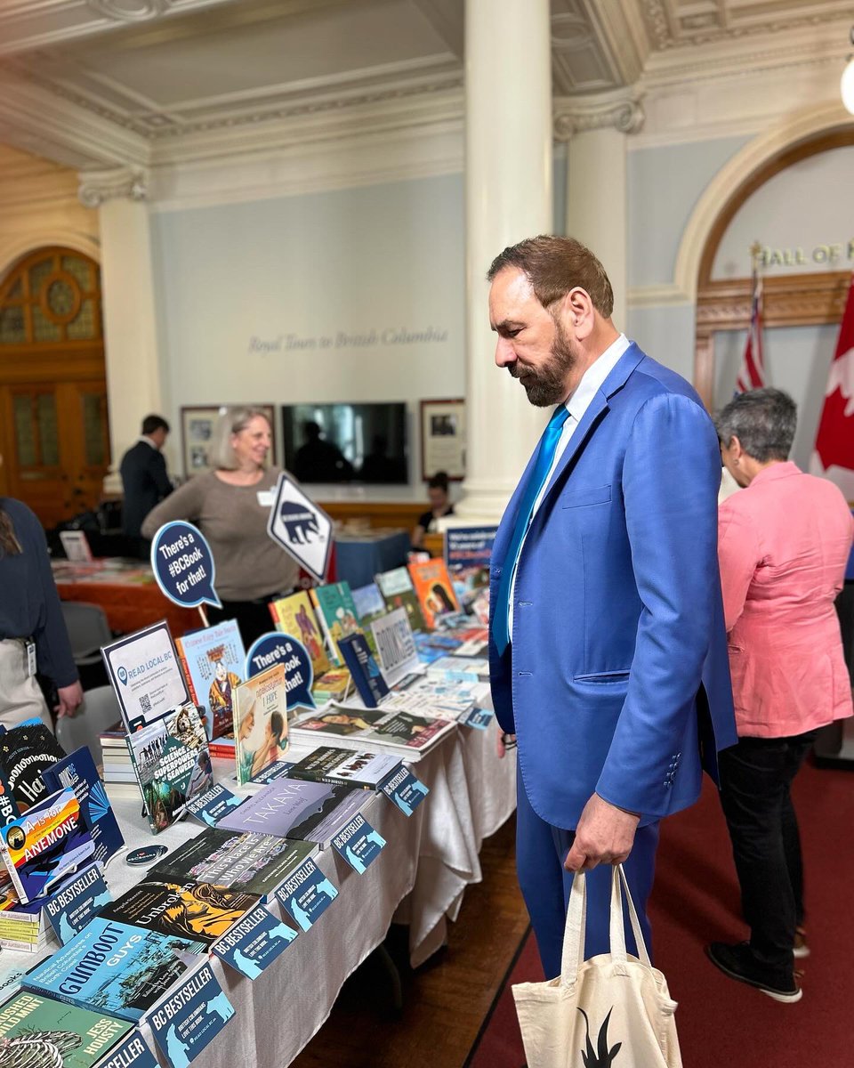 #bcbookday @BCLegislature