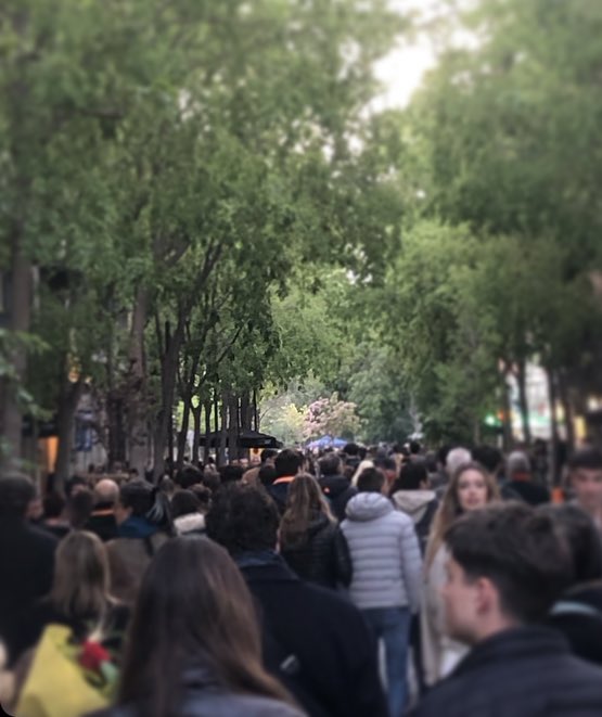 Glauca__'s tweet photo. El día del año que mejor luce 😍🐉🌹📚 #Barcelona #CiutatComtal #DiadaDeSantJordi https://t.co/GBb9JFqB1O