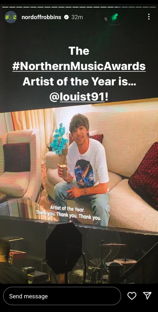 Congratulations to Louis for winning the #NorthernMusicAwards! So well deserved, we are very proud of you! 👏🥰