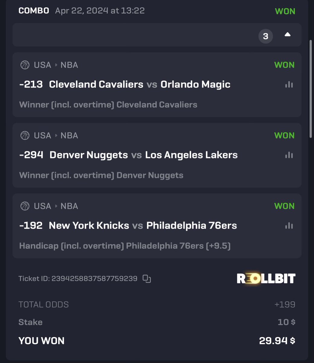 DHSCbets's tweet image. Just a couple of our clients green tickets yesterday