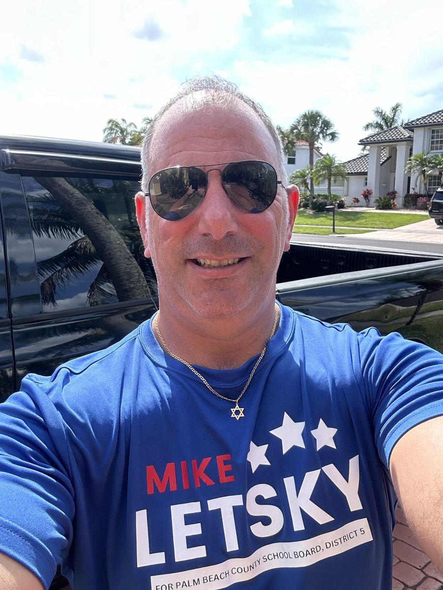 Another day canvassing in the books fighting for our teachers. #BocaRaton
