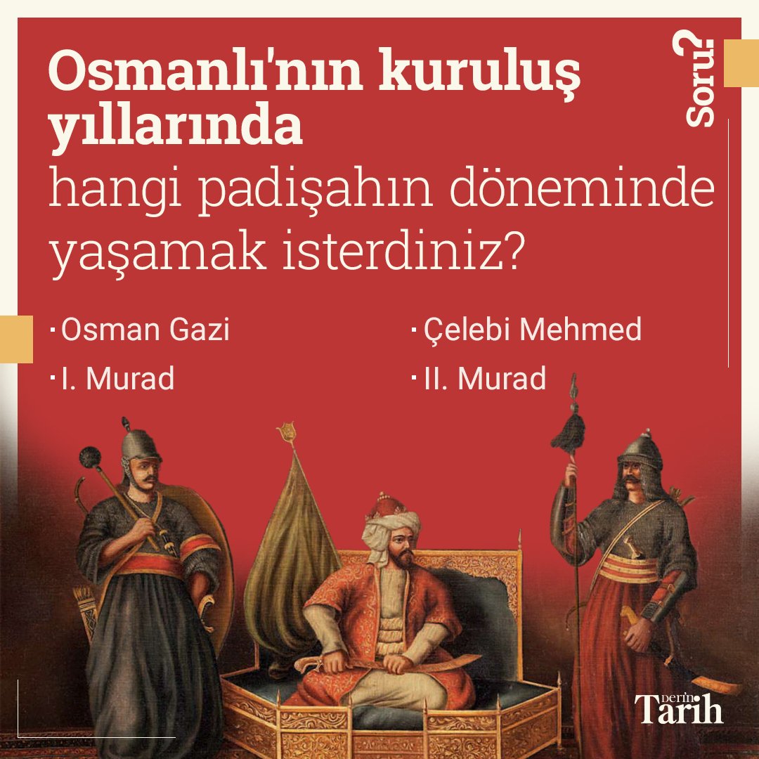 Osmanlı'nın gazi & alp padişahları 📜🔍 Cevapları alalım ✍🏻