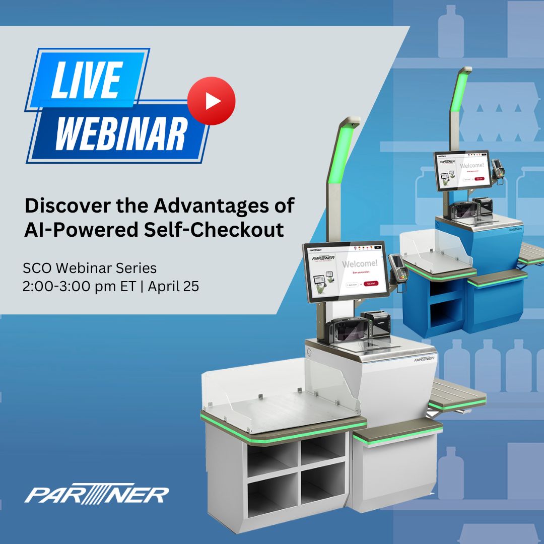 Don't miss our webinar about the 'Advantages of AI-powered Self-checkout' this Thursday 4/25 at 2 pm ET. This webinar targets grocery and convenience stores. us02web.zoom.us/webinar/regist…

#selfcheckout #SCO #retailinnovation #grocery #AI #ArtificialIntelligence #webinar