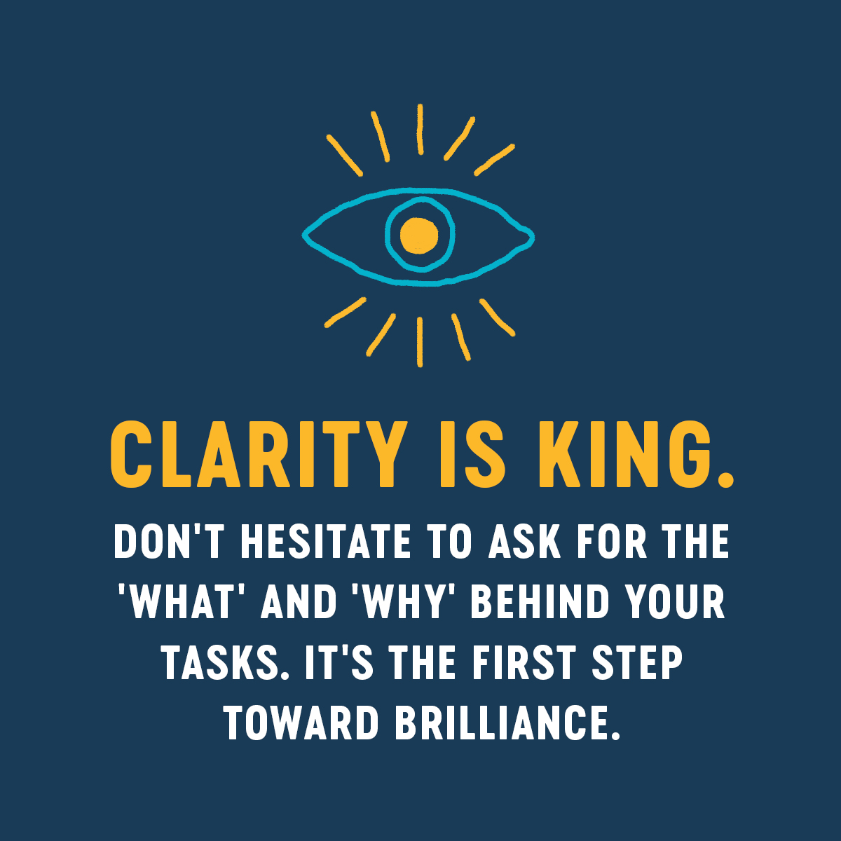 Clarity empowers us to perform at our peak, transforming our efforts from mere activities to meaningful actions. Asking for clear directions isn't just about understanding your tasks—it's about engaging with your work and ensuring alignment with your goals. #Multipliers