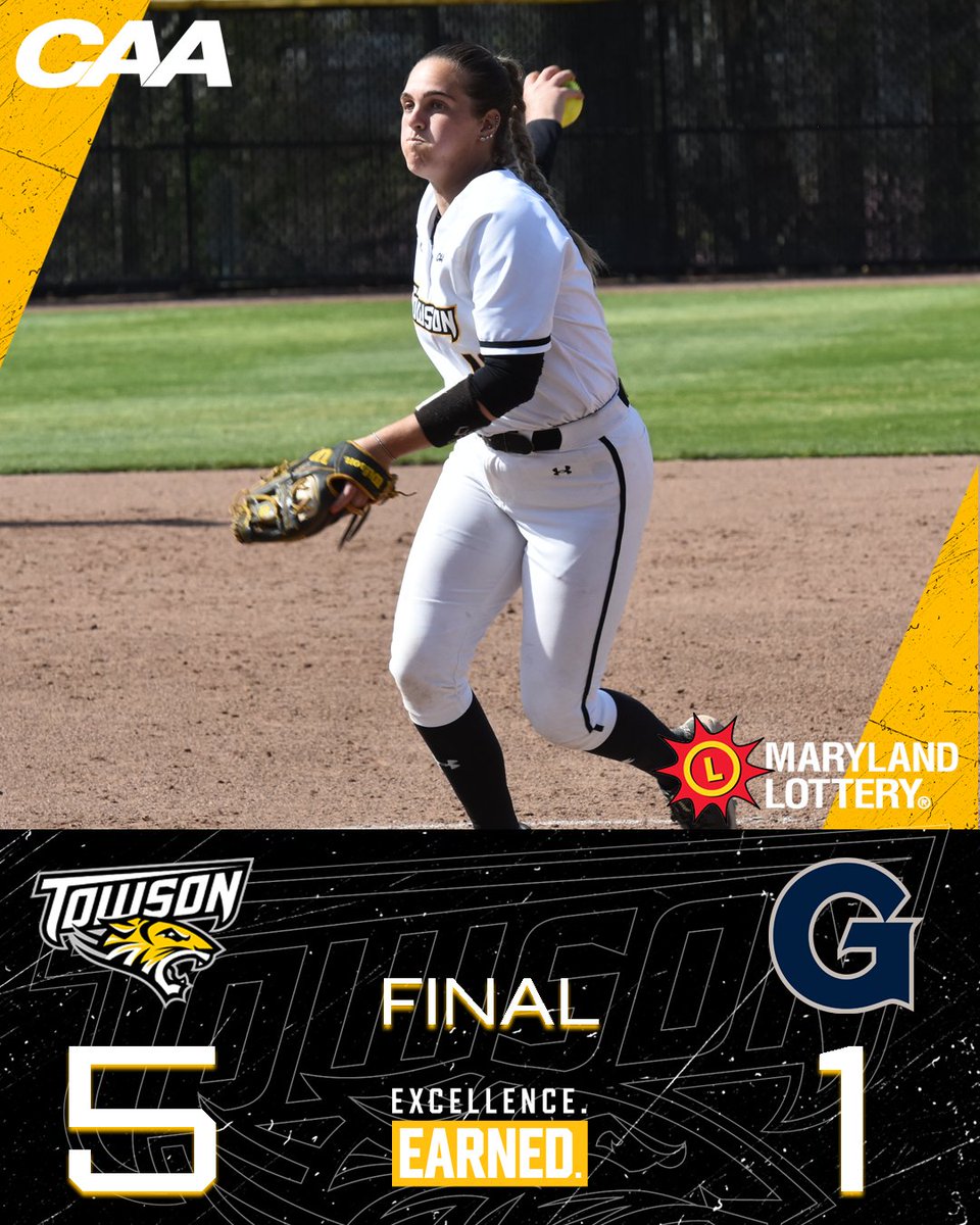 TIGERS WIN! Towson defeats Georgetown for win number 20 of the year! #GohTigers