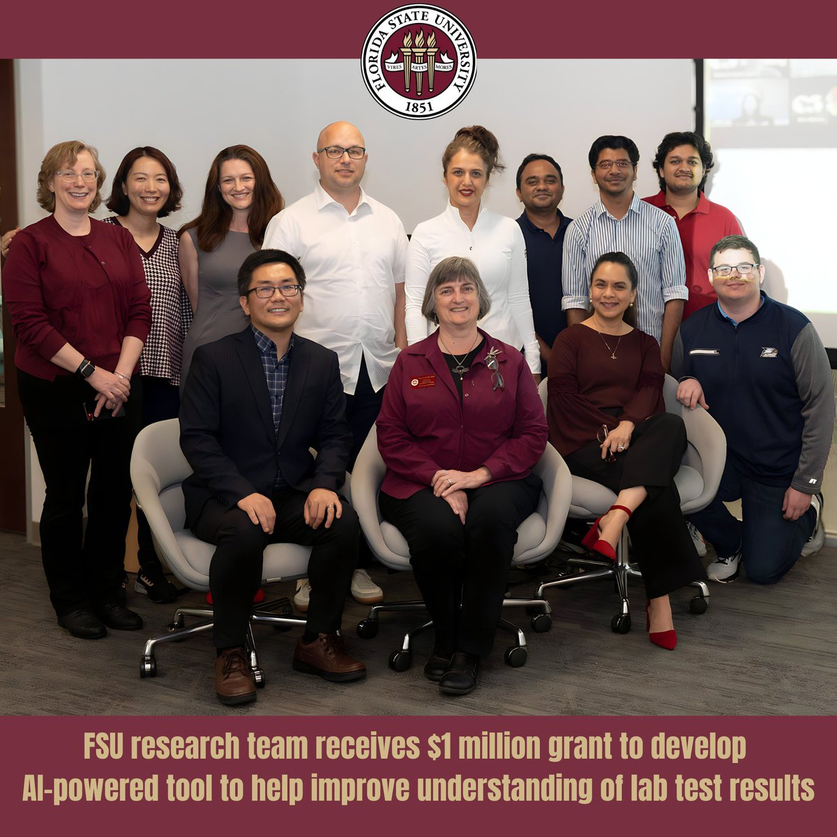 Exciting News! Our own Dean Jing Wang (Expert Advisory Board) and Professor Henna Budhwani are part of an FSU research team awarded $1 million from AHRQ to develop LabGenie, an AI tool to help patients understand their lab results. Learn more here:  bit.ly/3WeoQA8