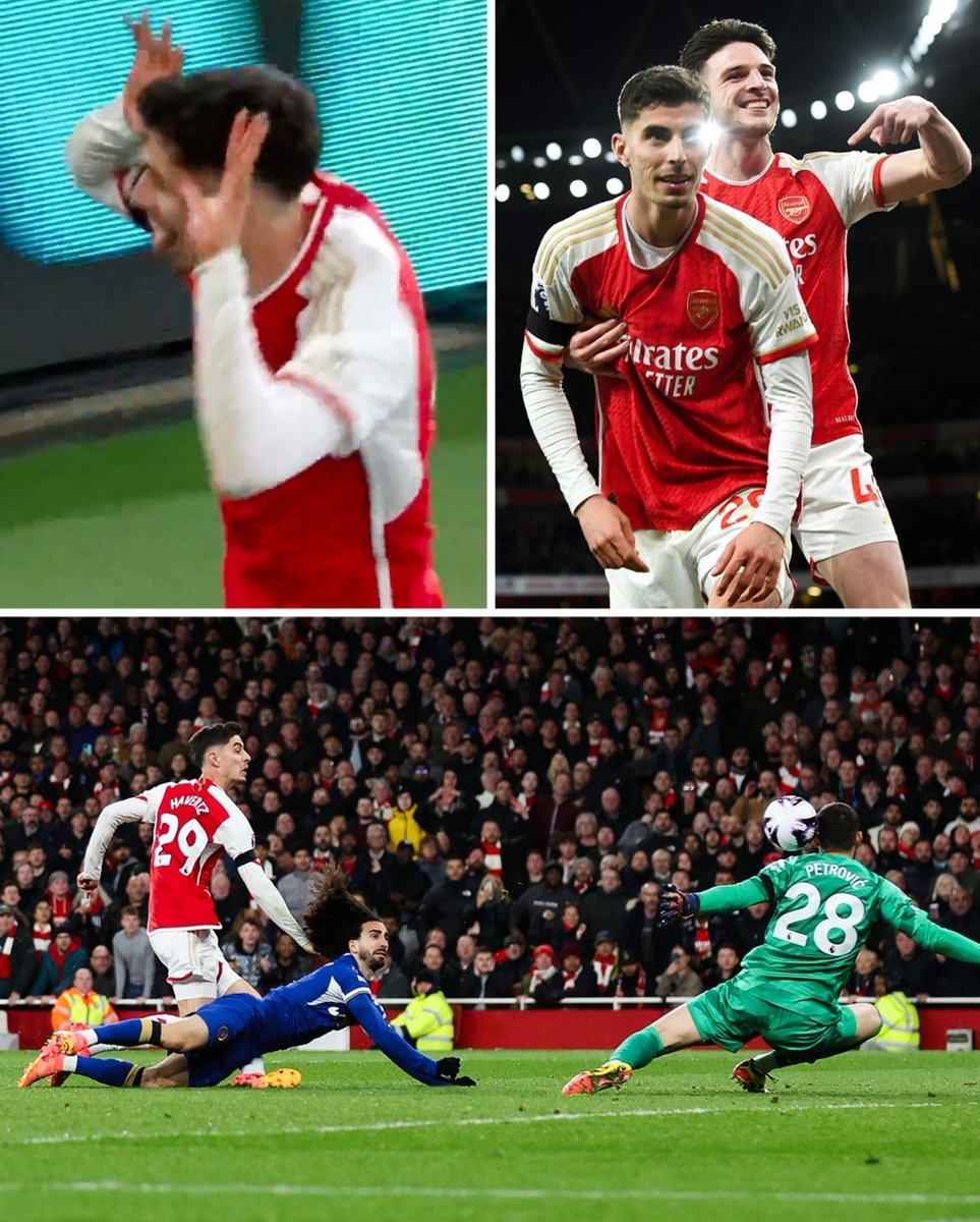 We're watching Kai Havertz's best game in an Arsenal Shirt. Goals aside, he has been fantastic 👏🏾 #ARSCHE