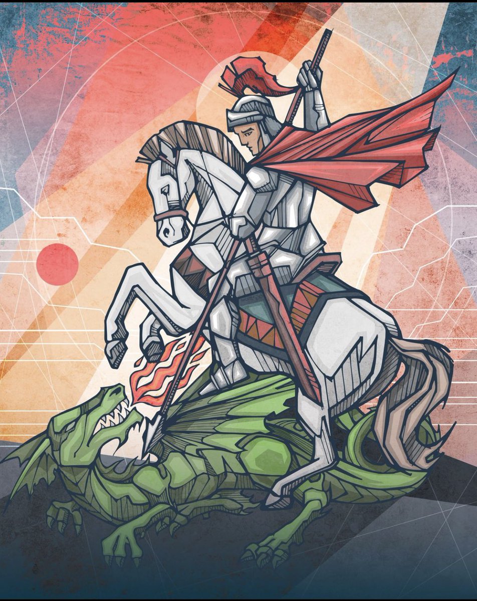 10xMexico's tweet photo. Feliz día de San Jorge https://t.co/JNsSlQmO5o