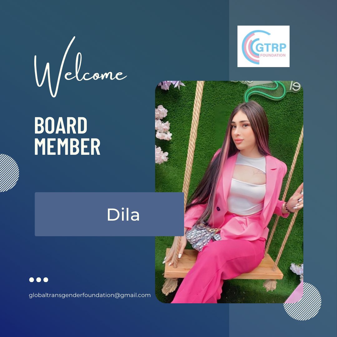 Transgen1Global's tweet photo. Welcome to the GTRP team @dila_dily 
Dear Transgender community, dear followers,we are very happy to share this wonderful news with you,Transgender activist Dila Hovhannisyan join the GTRP foundation’s team👏✊🏳️‍⚧️. https://t.co/R2f28aSt9i