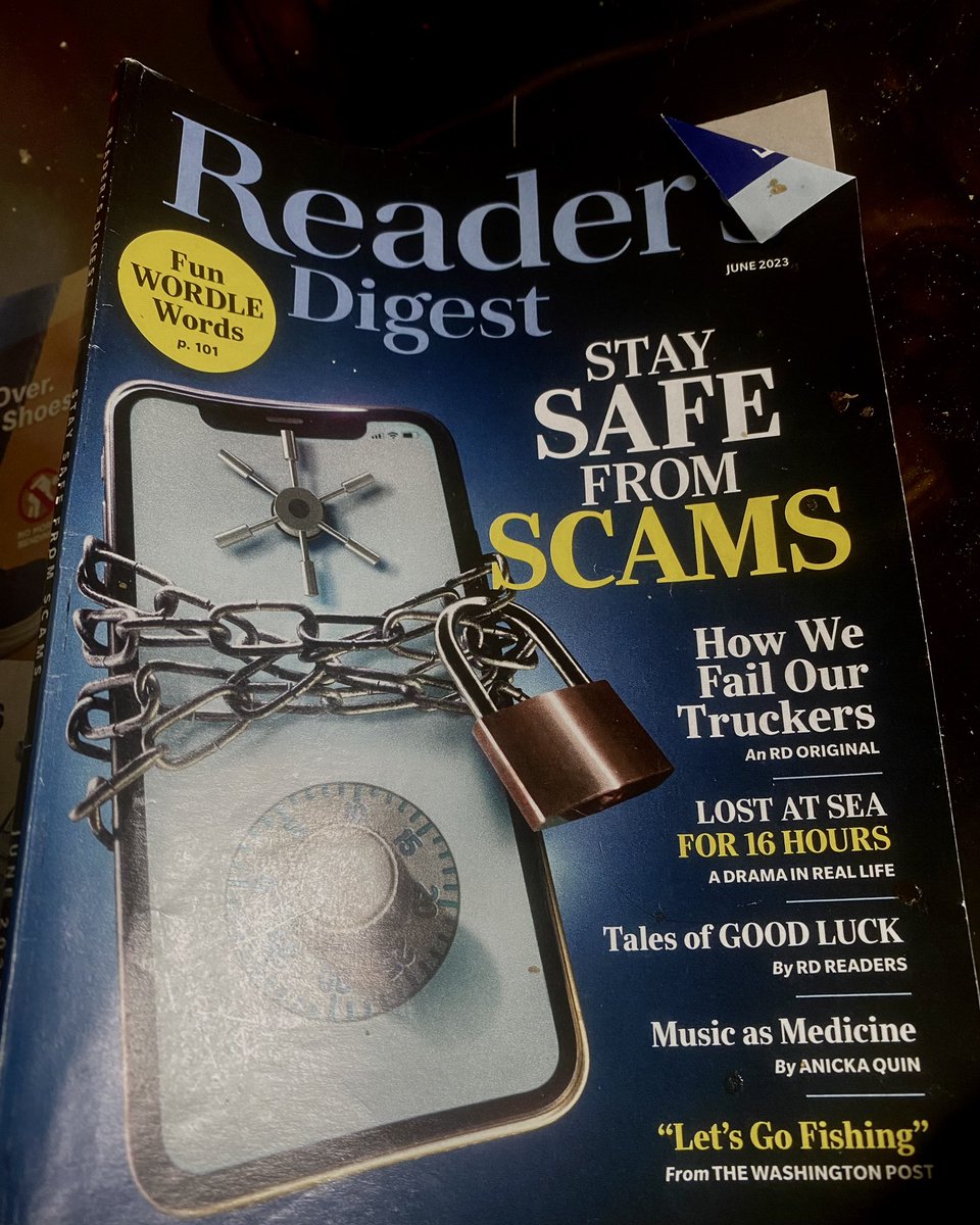 Always be alert about scams!  @FTC @FBI @readersdigest #ReadersDigest #StaySafeFromScams #CyberSafety #InternetSafety