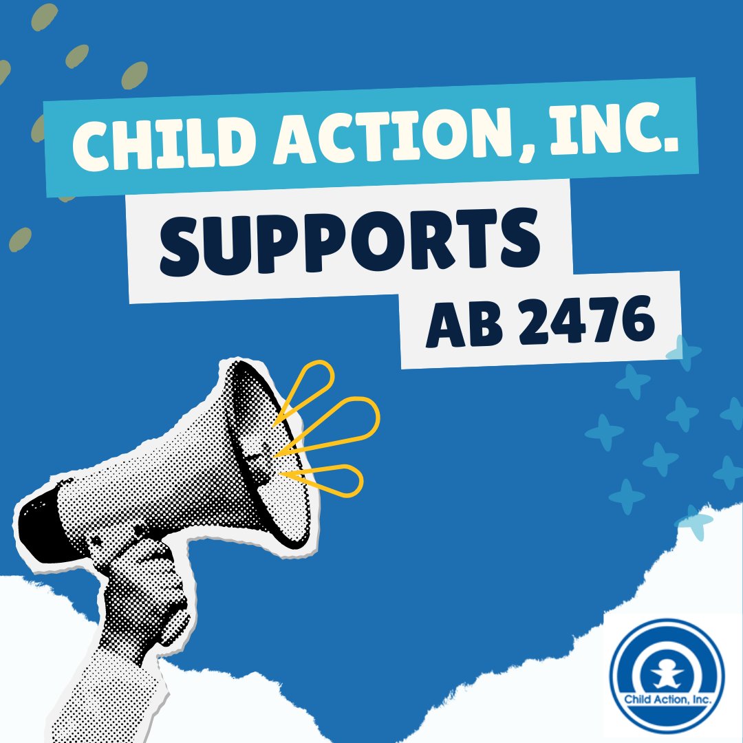 We’re proud to co-sponsor @AsmMiaBonta’s #AB2476 along with Thriving Families California. The bill ensures childcare providers receive payment through CA’s voucher-based childcare programs prior to providing services, helping providers streamline operations & compensation.