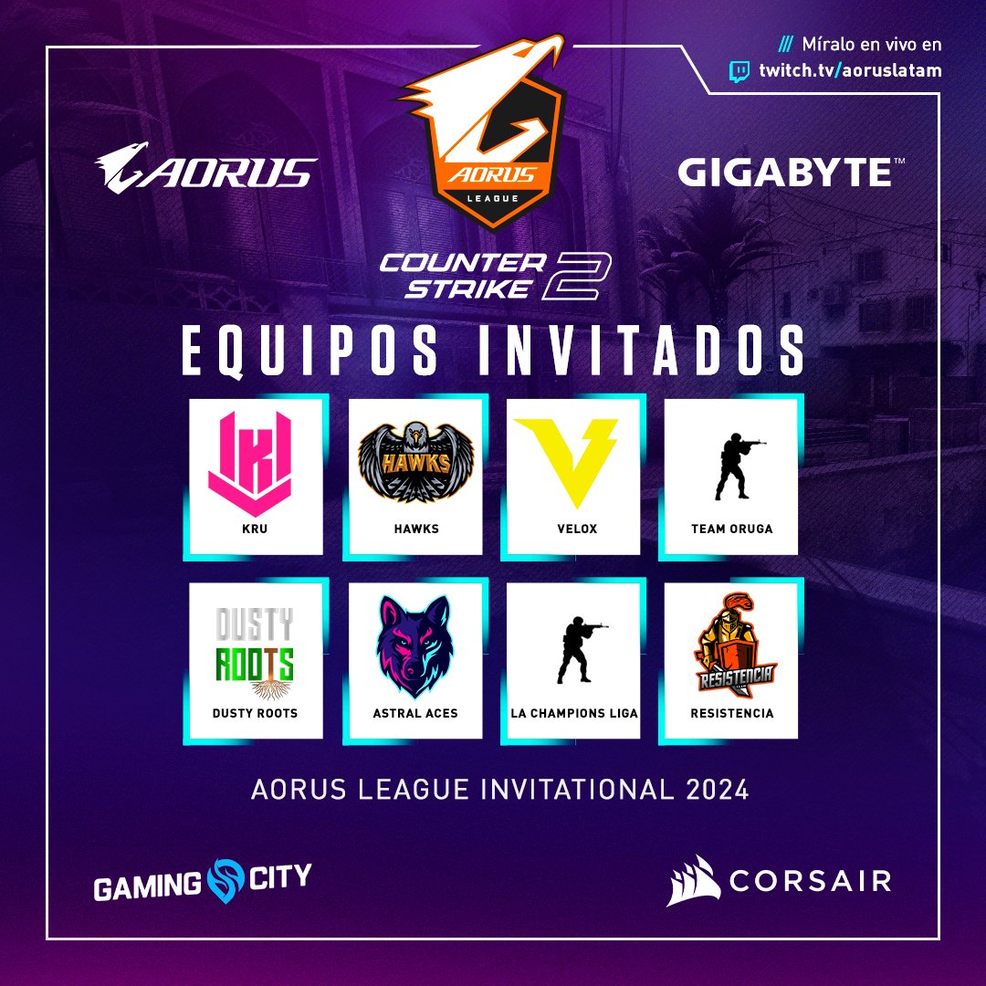 AORUS LATAM tweet media