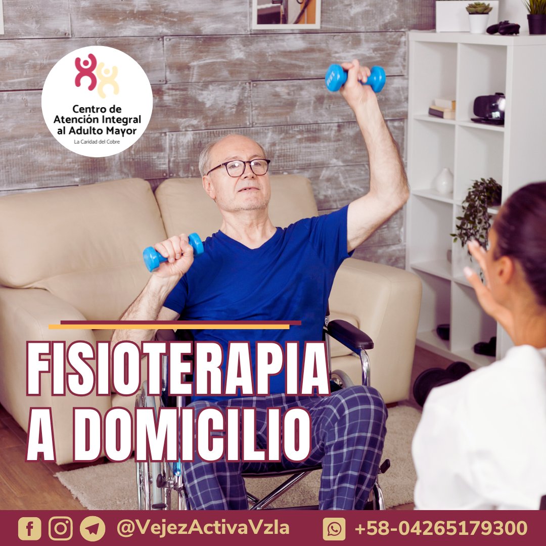 #23Abr

🏘️ En el Centro de Atención Integral al Adulto Mayor contamos con un equipo de terapeutas con el más alto compromiso de dedicación para tu adulta o adulto mayor.

📲 Contáctanos: +584265179300

#Fisioterapia #TerapiaOcupacional