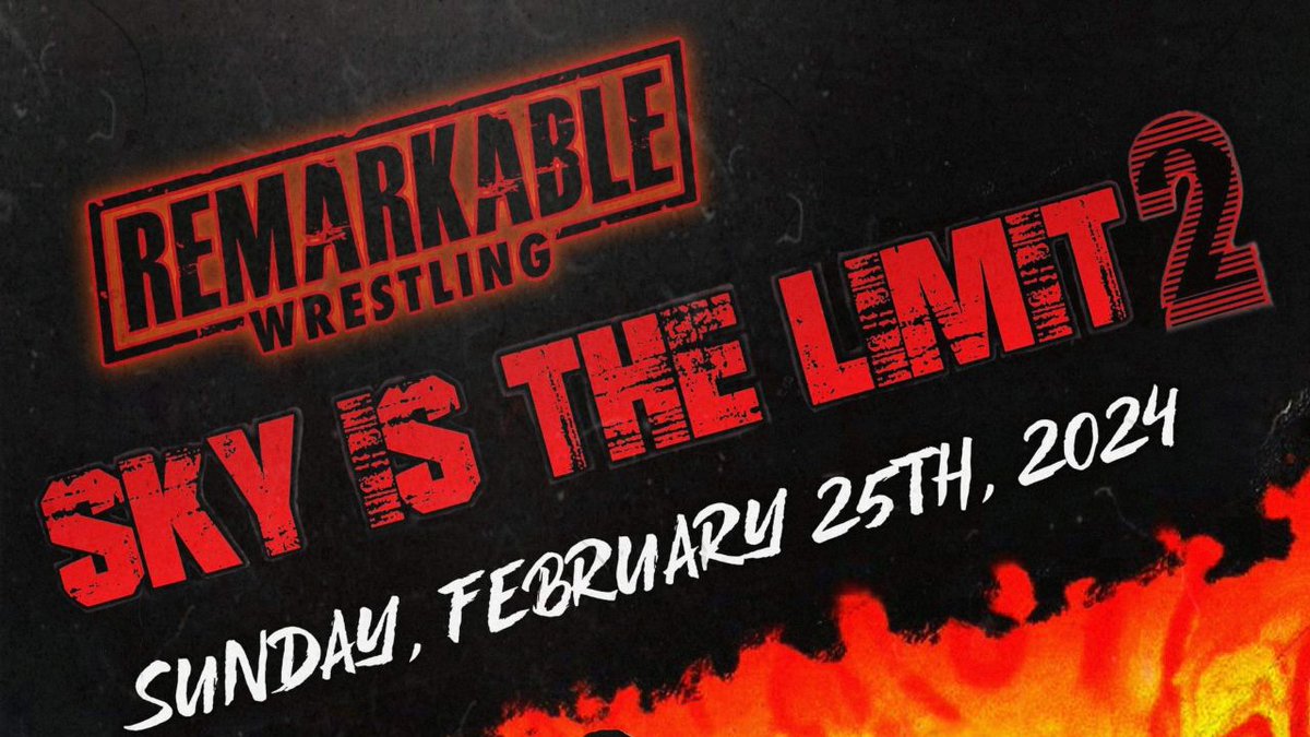 JUST ADDED @RemarkableWres presents Sky Is The Limit 2 Featuring @CCappuccia v @DominickDenaro @GabrielSkye_ v David Graham @YoungGlory__ v @CoopValentine_ v @_1wingedangel_ @JonathanAbayev v @PatDynamite + @SAINTSPRO_ & more! Watch it now independentwrestling.tv/player/3WLy3qE…