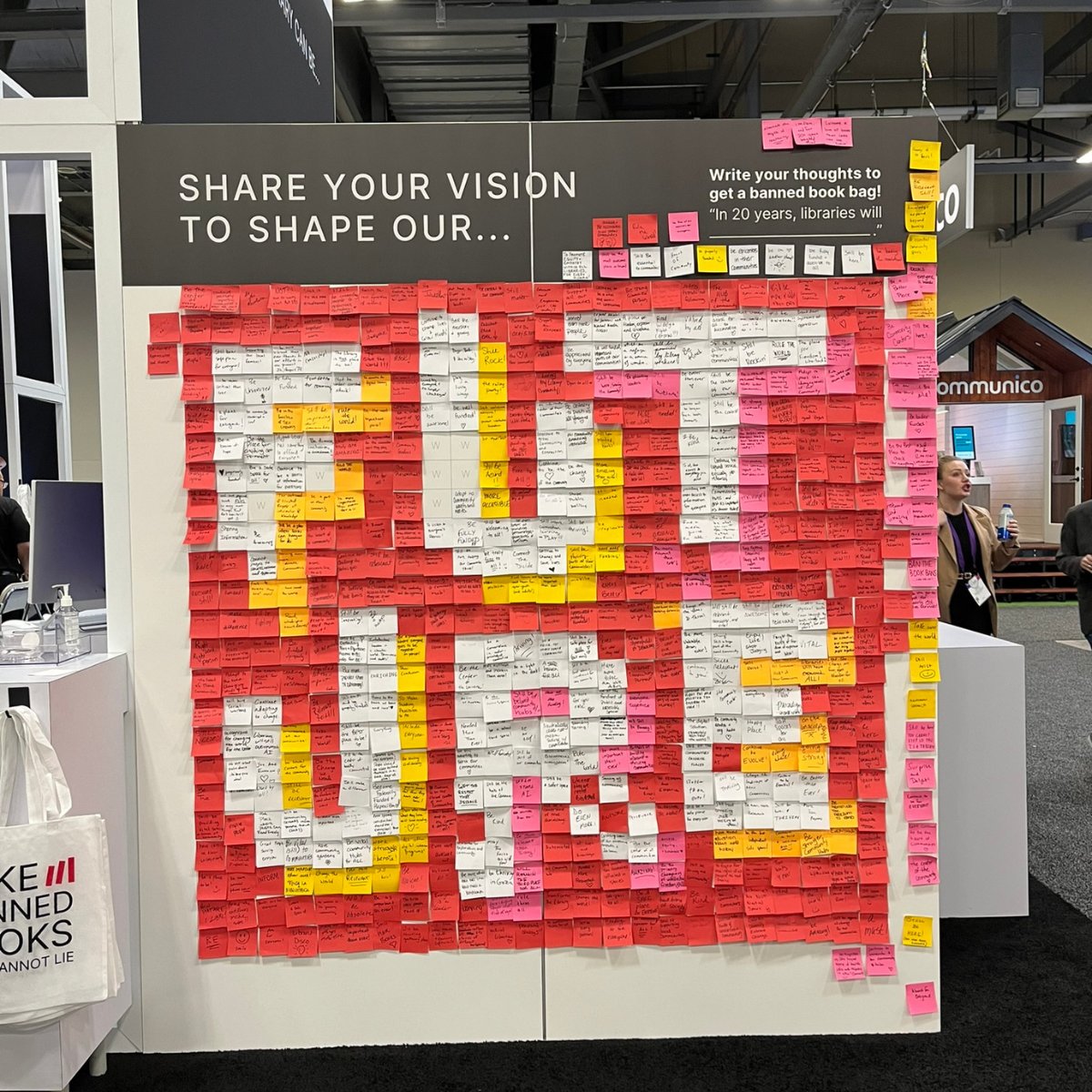 BibliothecaX's tweet image. At @ALA_PLA 2024, we invited leading public library professionals to share their insights on the next 20 years of libraries. Check out the word cloud we created from the key themes mentioned.

Thank you so much to everyone who participated! #futureoflibraries #PLA2024