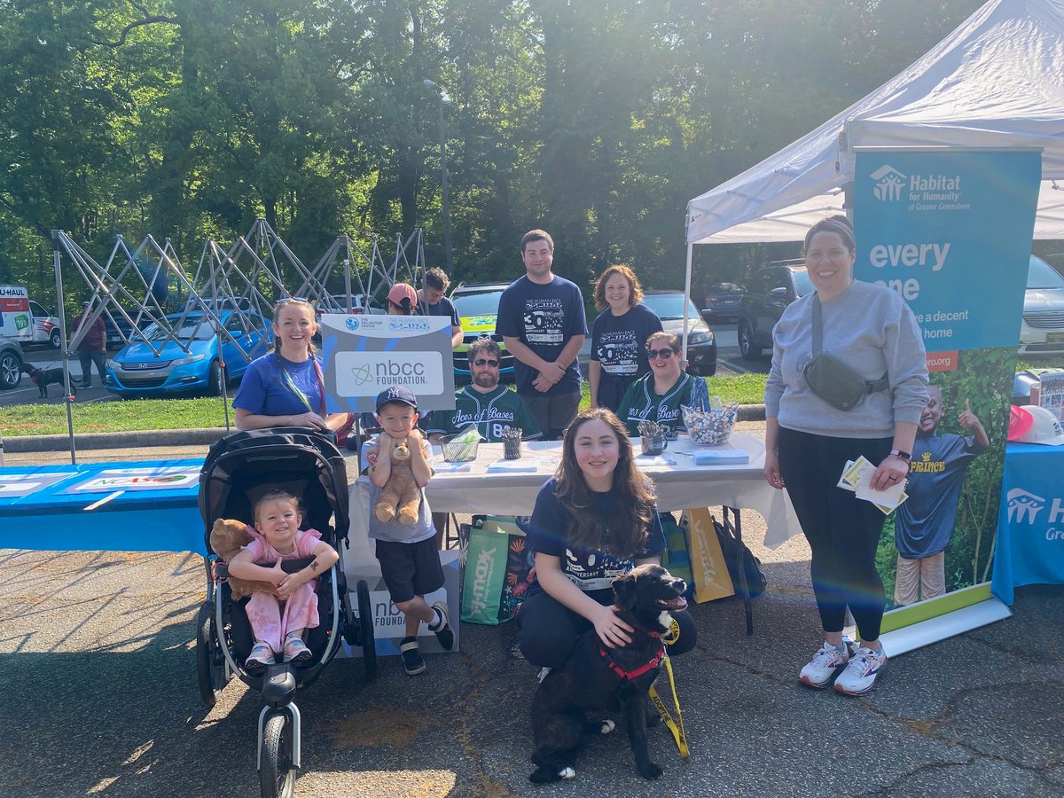NBCC staff and their families participated in the Human Race 5K last weekend. More than $1,000 was raised for NBCCF's Family First scholarship to support a counselor-in-training in the Triad area of NC. Help us surpass our goal by donating at bit.ly/FamilyFirstSch… until May 31.