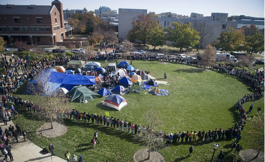 The recent sit-ins in higher ed spaces are inspiring and creating a second wave of protest against the genocide in Gaza. They also follow a pattern of student solidarity waves, which @ellenberrey and I have been watching for years. It’s 2015 and we’re at a different Columbia...