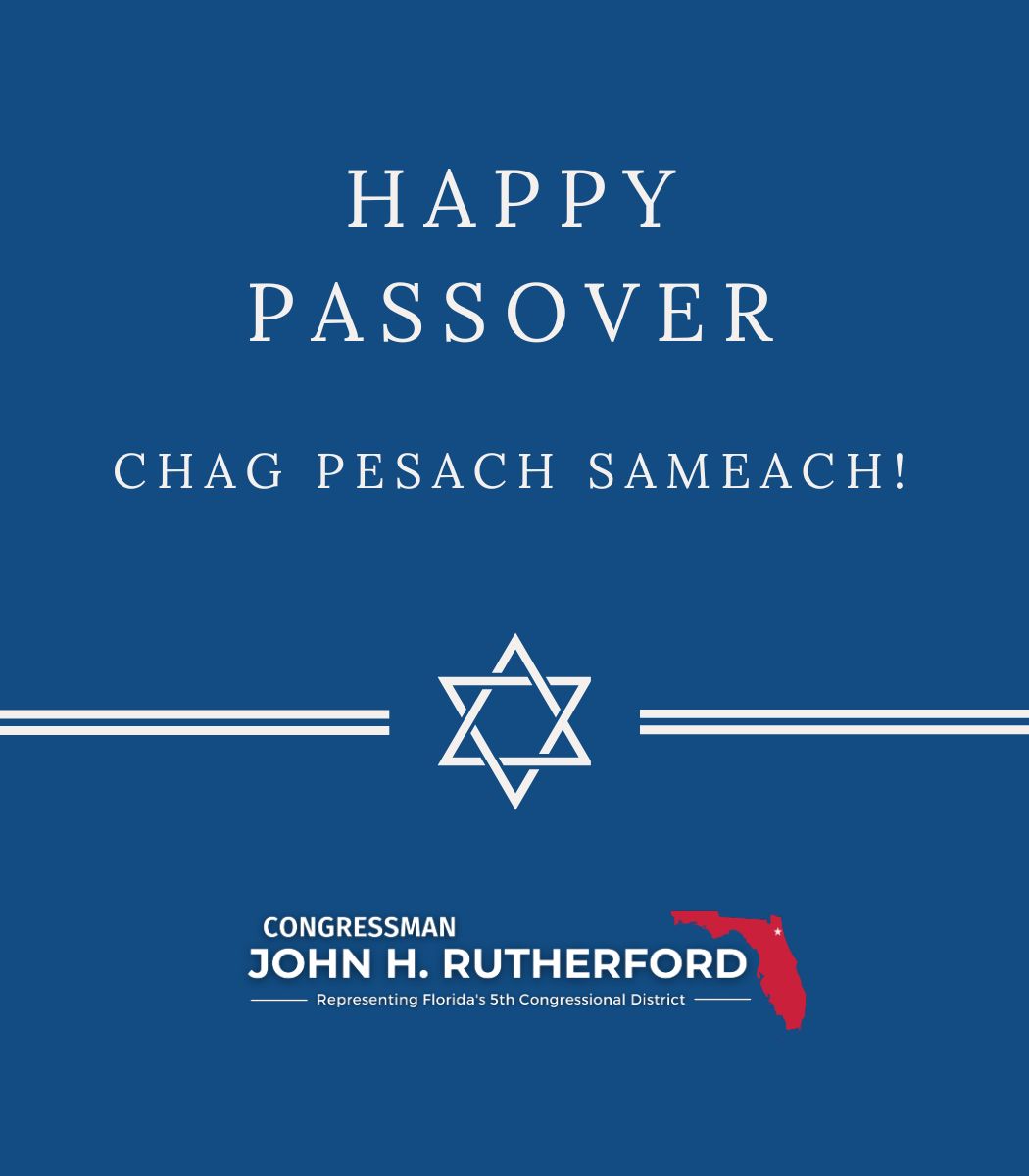 Wishing a peaceful and happy Passover to all my Jewish brothers and sisters. We must continue to support our Jewish communities at home and abroad as we work towards peace. Chag Pesach Sameach, to all who celebrate!
