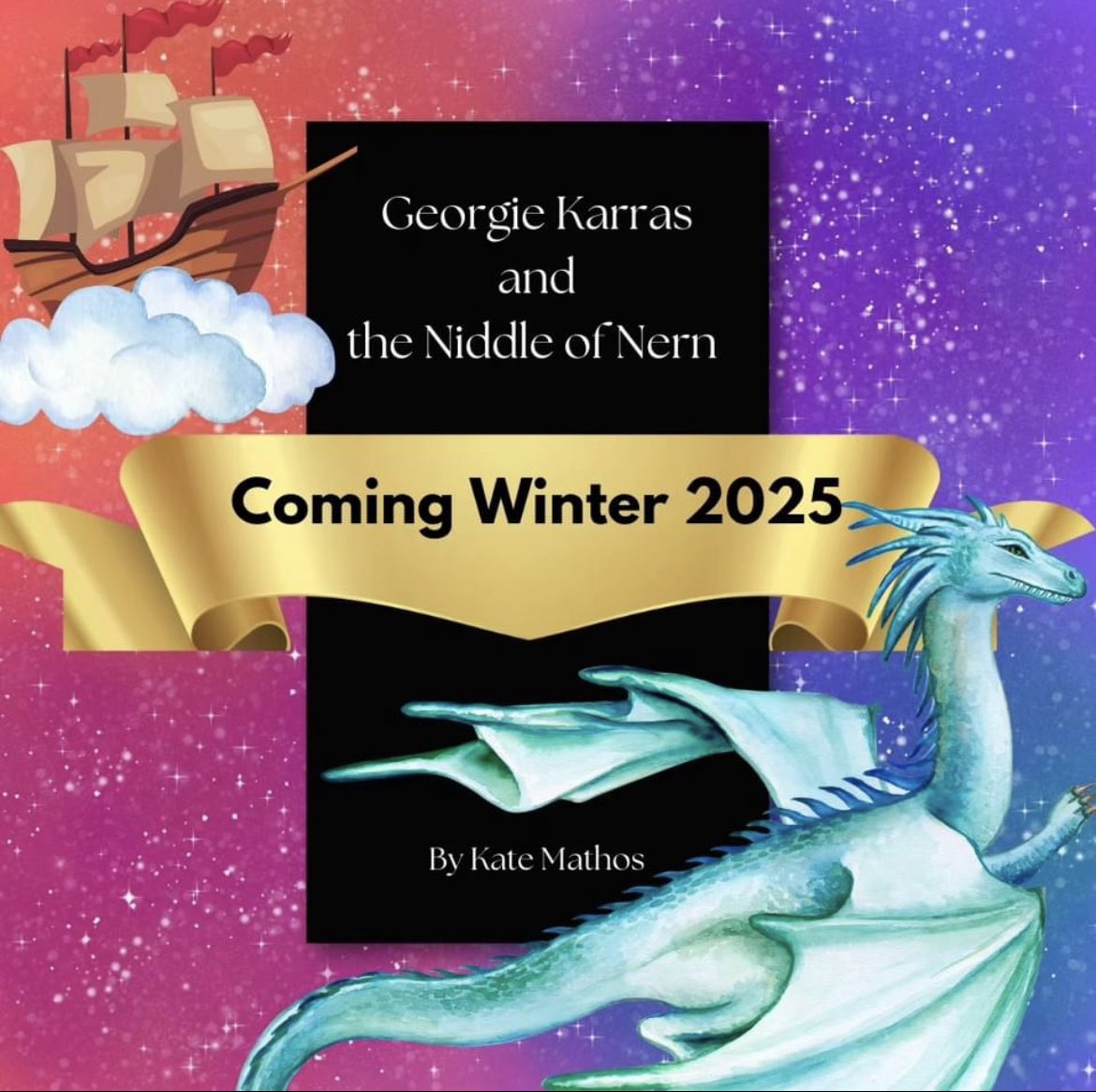 KateMathos's tweet photo. 📖📖📖 Bookish News! 📖📖📖

I can’t believe I get to announce this! BEYOND THRILLED to share that my debut novel will be out Jan 2025! Can’t wait for you all to meet Georgie, Sam, and Ned! 

Shout out to River City Siren Press! https://t.co/lVVh5RyJXy