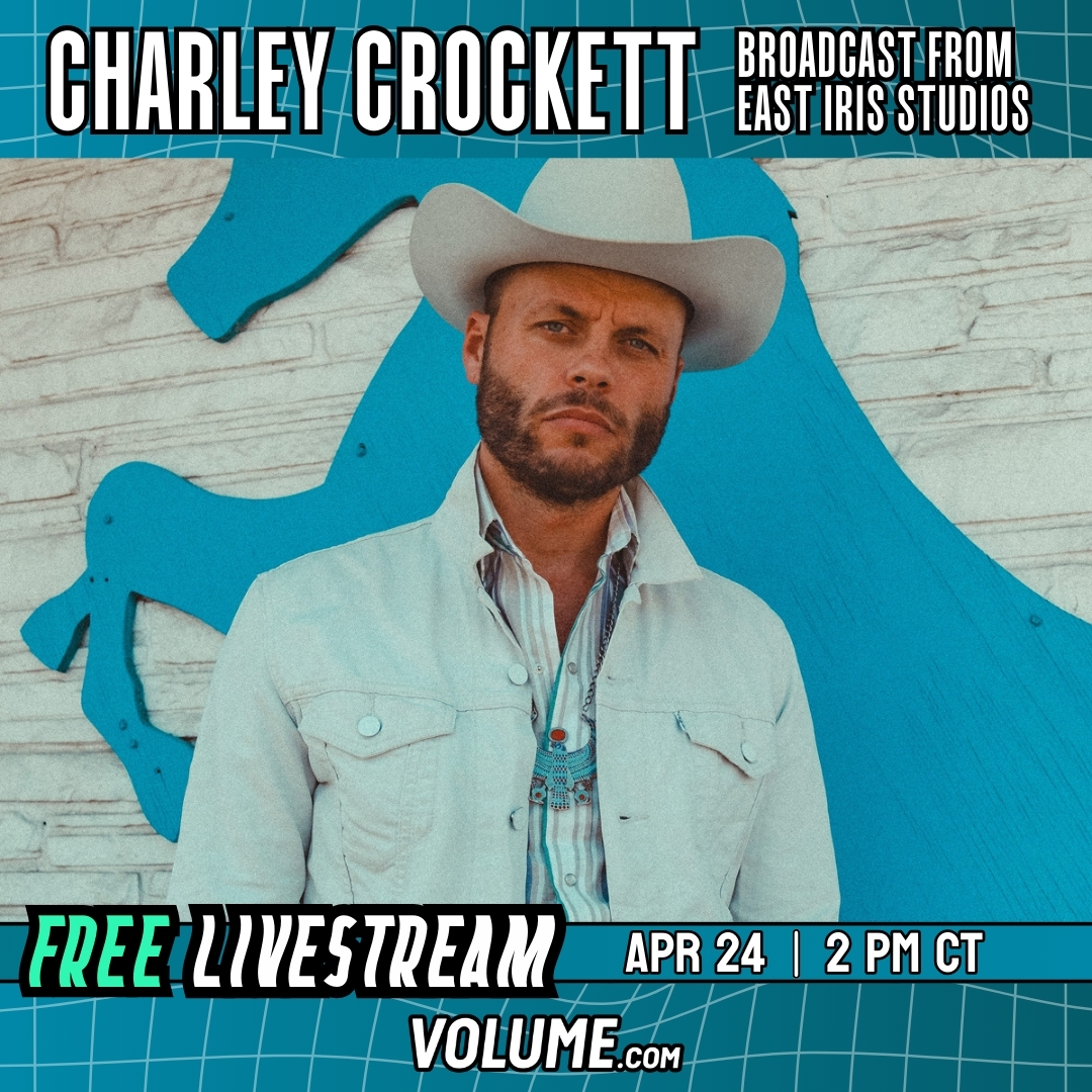✨TOMORROW @ 2PM CT✨ Join us for an exclusive broadcast with @charleycrockett, presented by @Lightning100 on @getonvolume, performing tracks from his anticipated album, “$10 Cowboy,” out everywhere this Friday, April 26th! Claim your free tickets here: bit.ly/L100-CharleyCr…