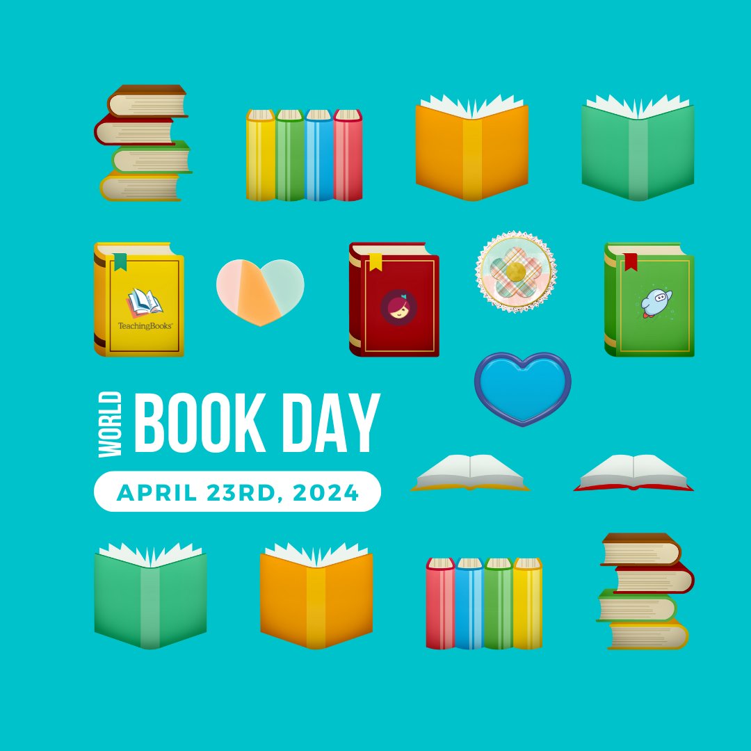Happy #WorldBookDay! 🎉 Let's celebrate the magic of reading 📚✨ A world of endless stories and adventures right at your fingertips! 📚 @TeachingBooks 📚 @LibbyApp 📚 @Sorareadingapp