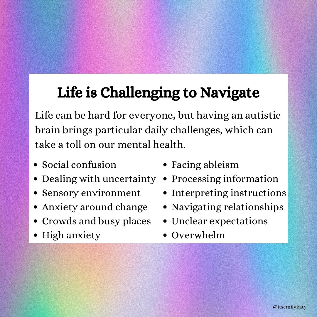 7. Life is challenging to navigate.