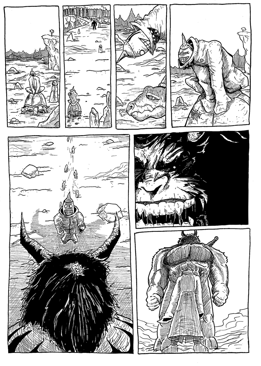 JakeBostain's tweet photo. @cerealpancake I'd like to think I am close to a manga style! Heavily inspired by both manga and western comics. https://t.co/B1FSVXorsl