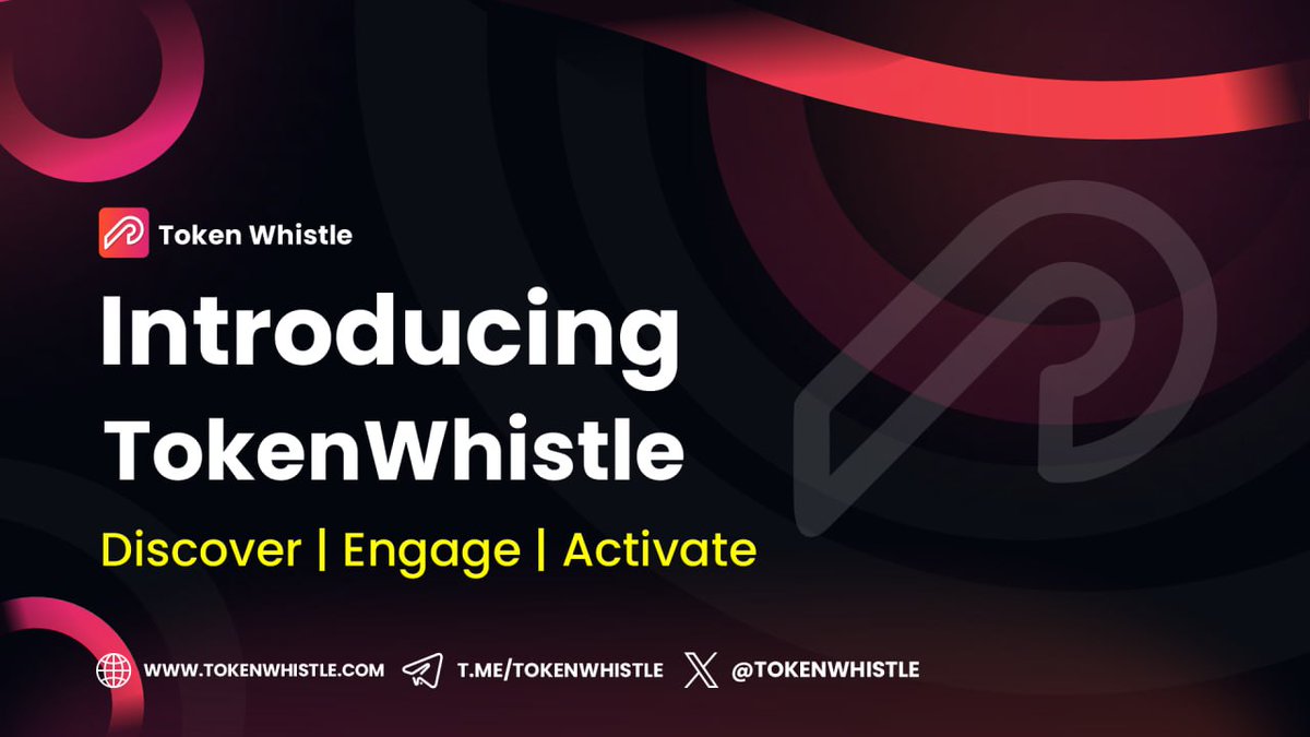 Introducing TokenWhistle - An AI-powered app for providing users and projects with the ultimate crypto experiences!

Ever wished that you can MONITOR all your favorite tokens in one platform? And not just price monitoring, TokenWhistle offers a world of features and benefits for