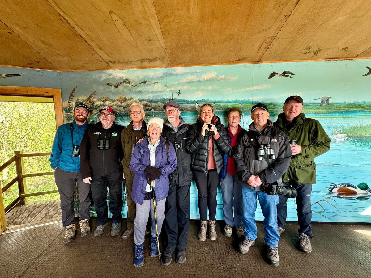 What a great ☀️ day #birding with my @GOWEROS1 family @RSPBHamWall near Glastonbury: We saw 66 species of birds in 6 hours! Inc. my first swifts of the summer, glossy ibis, grey heron, buzzards, marsh harriers, great white egrets, hobby, kingfisher, lapwings, cormorants… 🐦🏴󠁧󠁢󠁥󠁮󠁧󠁿❤️