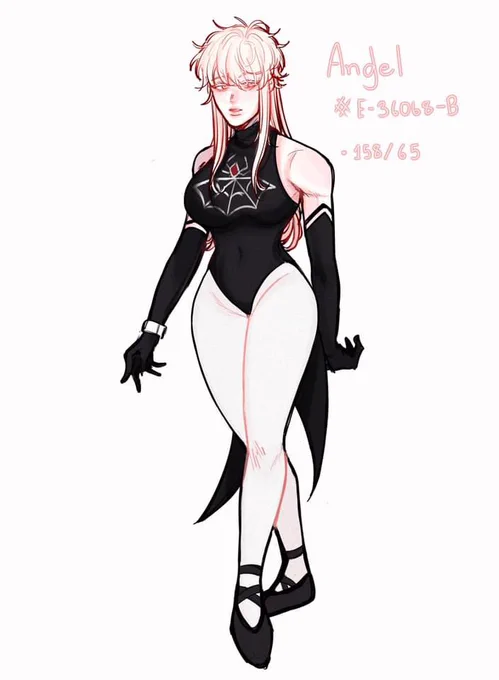 Hello everyone 💖 i don't have an official sheet yet but I want to introduce my Spider-girl and i want to make friends with everyone 

Nice to meet you 💖

#spidersona #oc #Spiderman #ATSV #AcrossTheSpiderVerse 