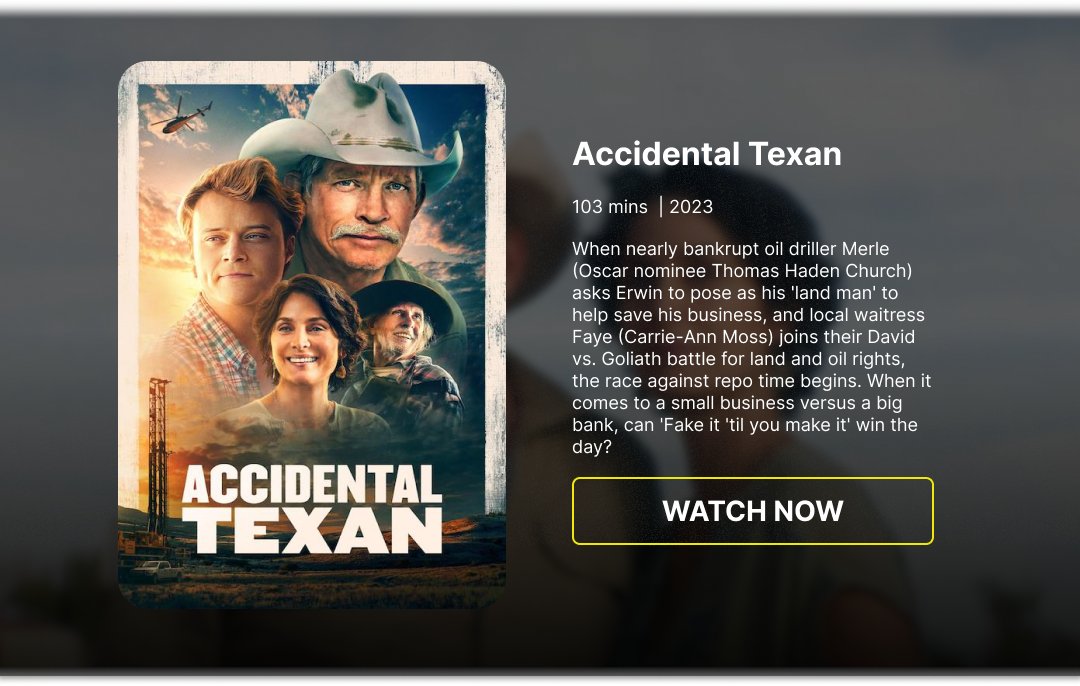 NOW STREAMING!
Accidental Texan
flixfling.com/movie/29794/wa…