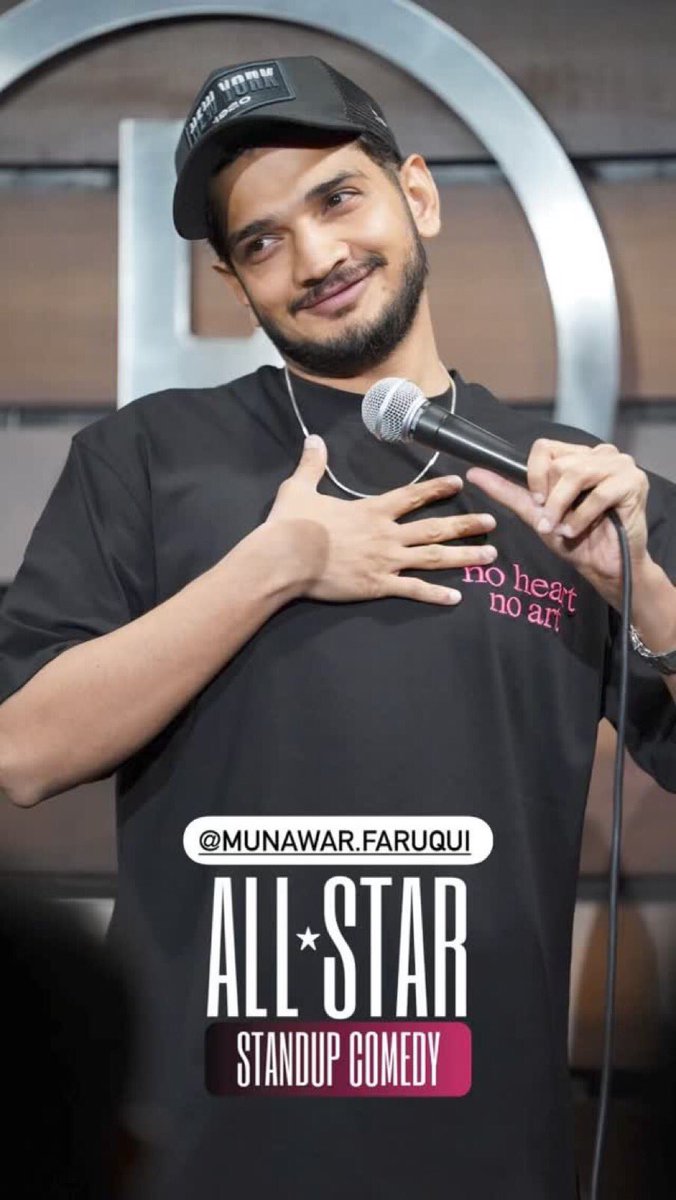 All-Star Standup Show 🥰
#MunawarFaruqui𓃵 
#MunawarKiJanta𓃵 
#MunawarWarriors 
#MKJW𓃵