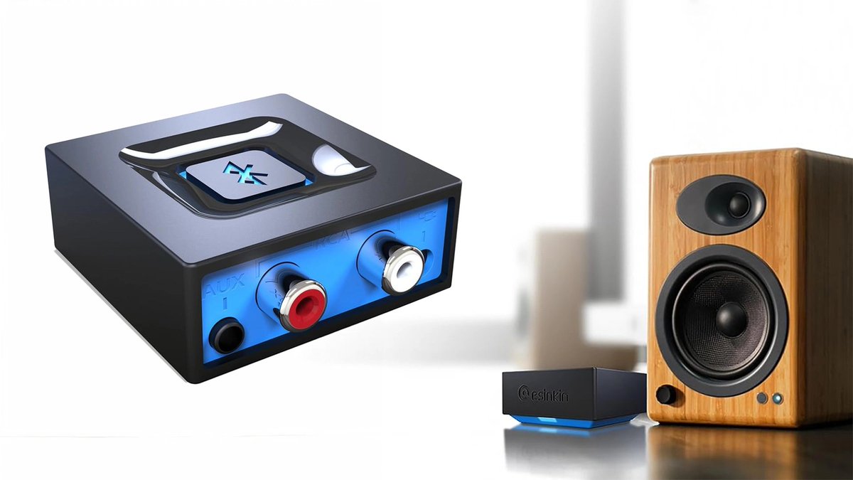 Q_TOOTH's tweet photo. Turning My Old Speakers into Wireless Wonders: Check out our review of the esinkin Bluetooth Audio Adapter: https://t.co/Wm1cmzgh0h #bluetooth #bluetoothaudio #review #audio https://t.co/V6pip78jxH