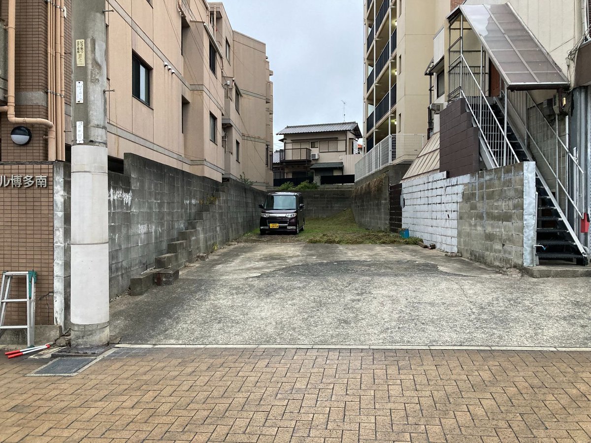 craftone_'s tweet photo. 難しい敷地だ。 https://t.co/7sM36DaeHM