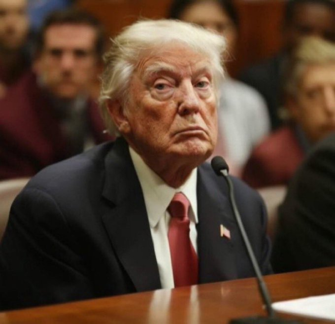 Sure, call him evil, detestable, ad nausea. But if this photo defines anything it is CORRUPTION; a corruption of the soul A man who no longer has a soul as it withered & finally died from years of being an ugly narcissistic being. A man who is beginning to realize his TIME is UP
