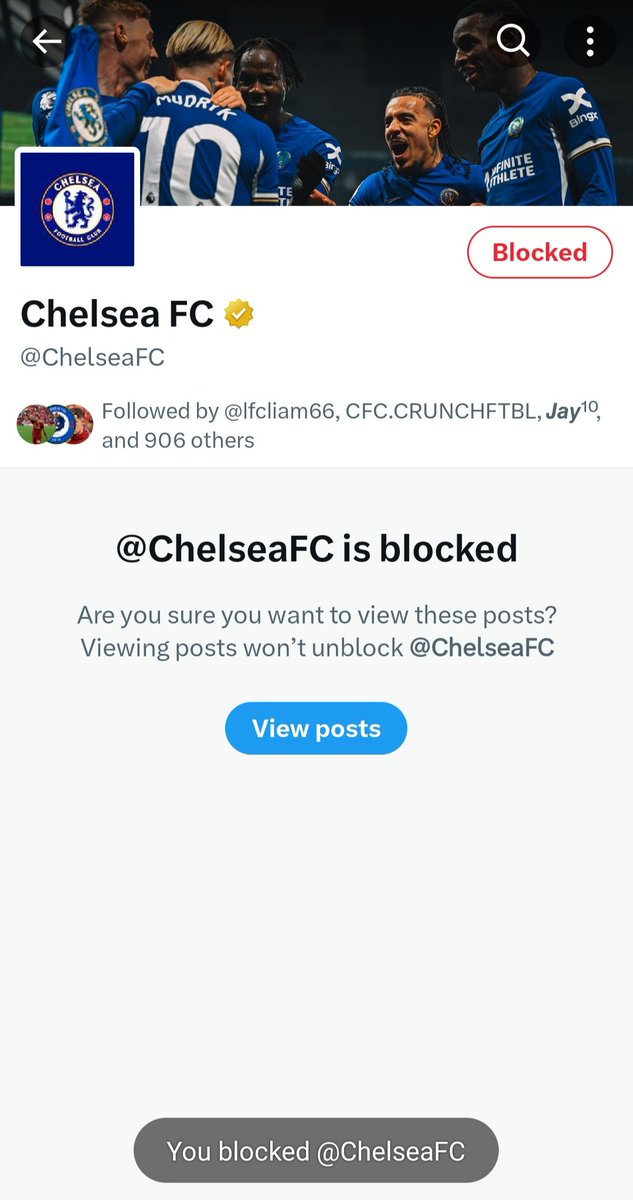 I speak for everyone when I say that Chelsea Football Club is a disgrace to the sport. 

#TakeAction #BottleJobs