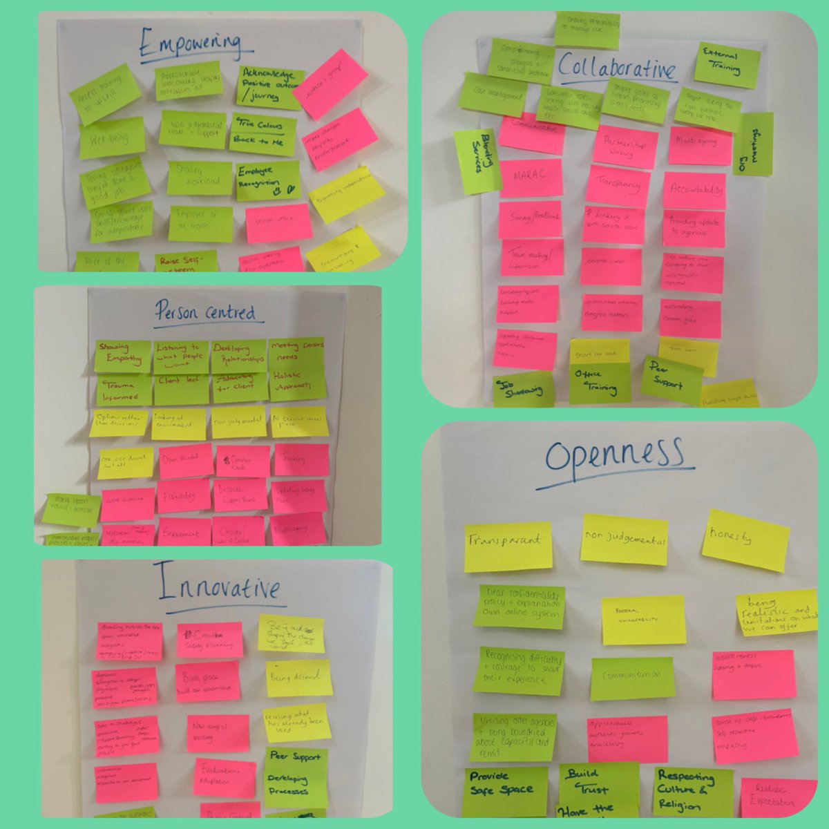 We had our @tweet_tdas full team meeting today! Was lovely to meet our new starters &amp; opportunity for the teams to learn more about each other. So much passion in 1 room 💚💙 Lots of exciting updates &amp; we ended the day looking at what our values represent. #TeamWork #DreamTeam