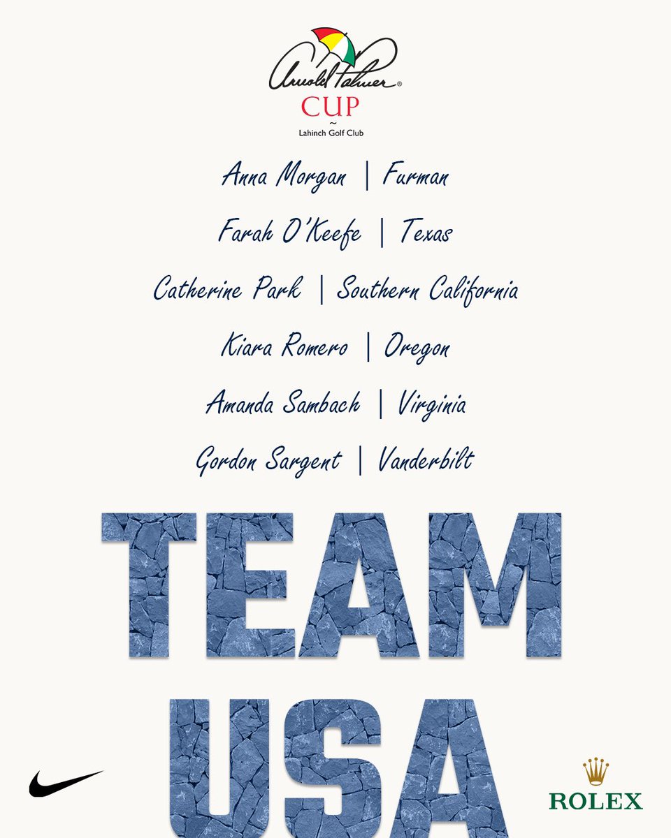 Arnold Palmer Cup tweet media