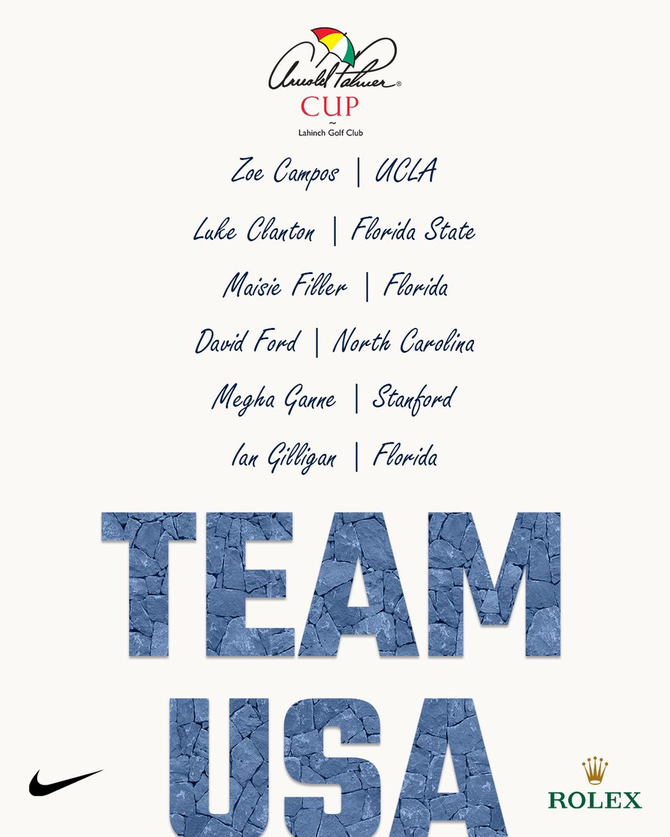 Arnold Palmer Cup tweet media