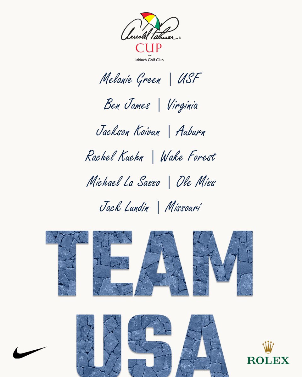 Arnold Palmer Cup tweet media