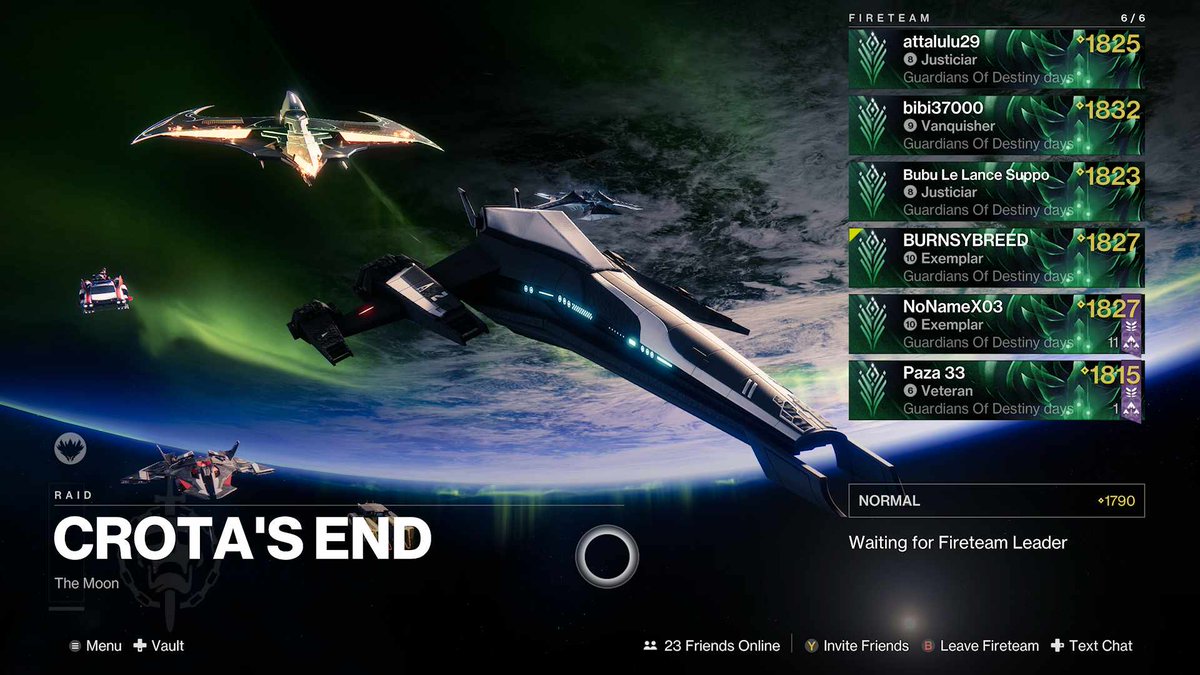 #Destiny2  Récemment on a lancé un recrutement de clan  chez nous...

Ben voilà, ça marche 💪🏆

NE renoncez pas, la Forme Finale approche  destinythegame.com/the-final-shape

<a href="/DestinyGameFR/">Destiny 2</a>