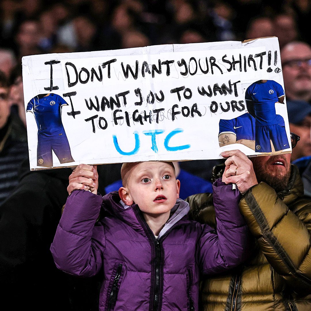 ChelsTransfer's tweet photo. The players on the pitch do not represent Chelsea Football Club. 

This means more. https://t.co/mlV2eVgQ3R